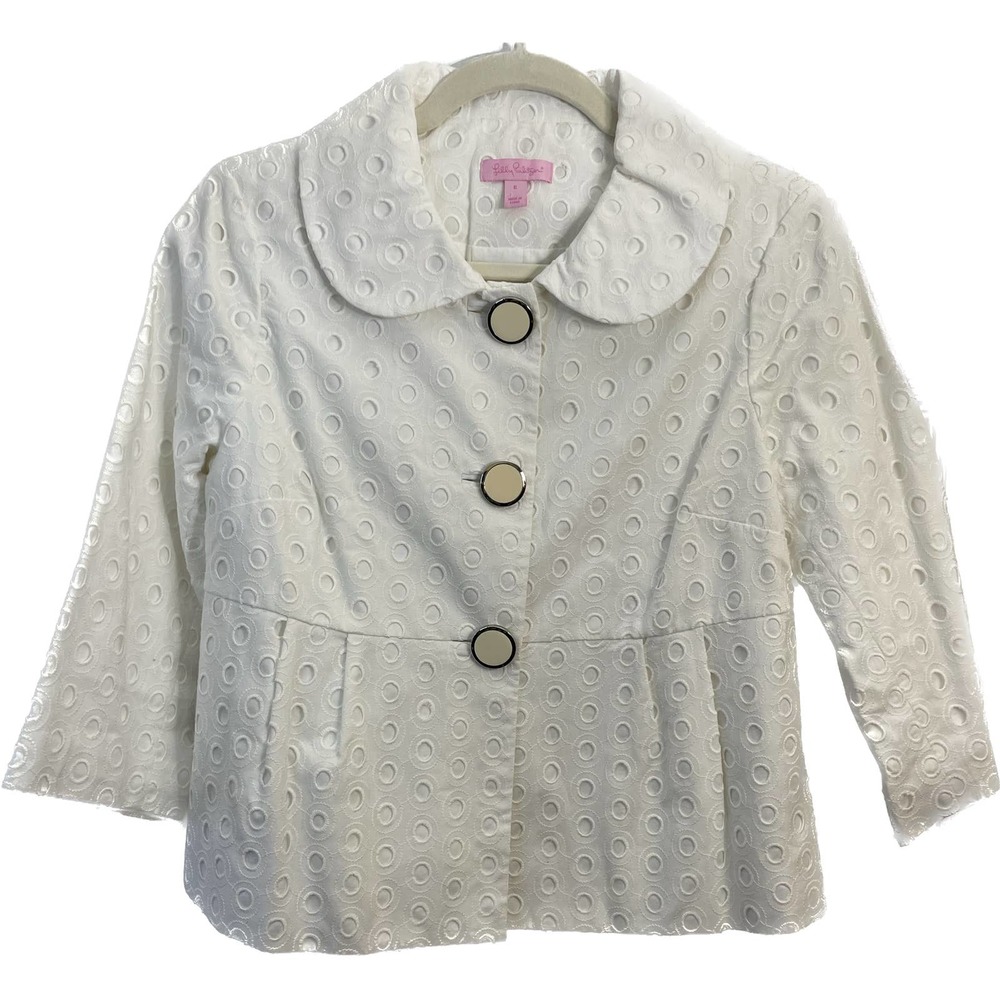 Lilly Pulitzer Eyelet Jacket - image 1